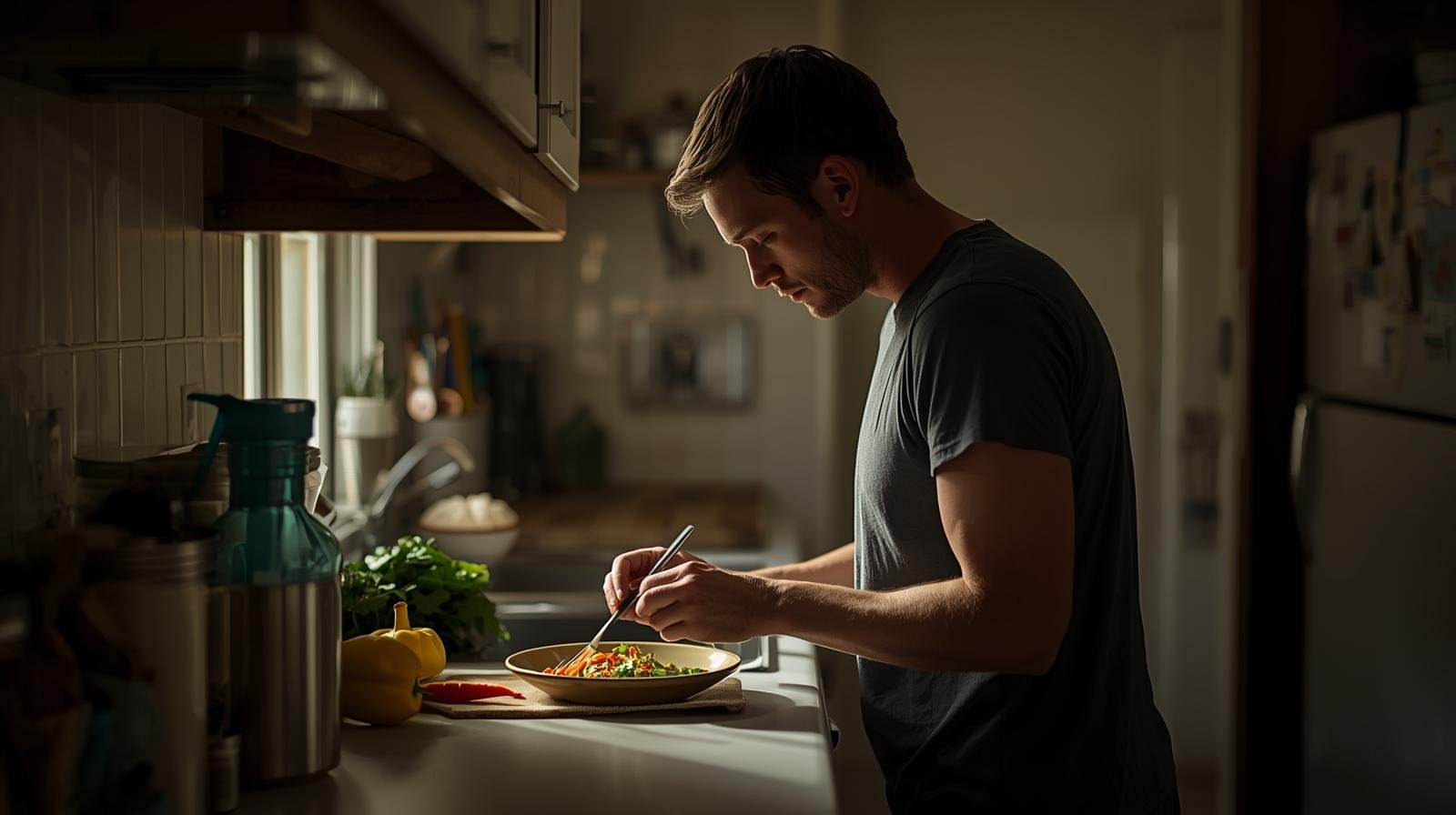 Healthy home-cooked meal prepared to support kidney transplant recovery and long-term graft protection
